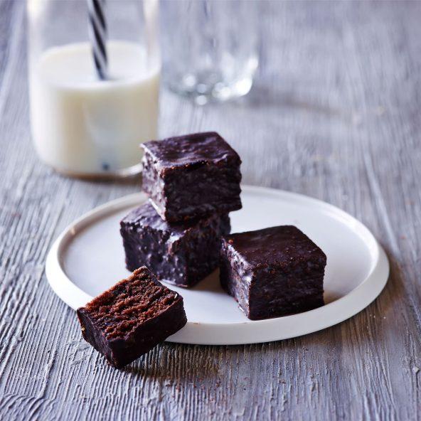 Brownie, pistacie- eller drømmekage