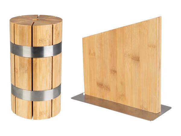 Knivblock i bambu
