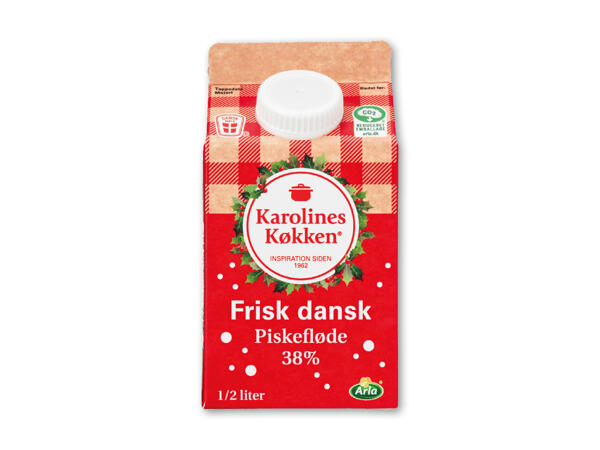 Karolines Køkken piskefløde