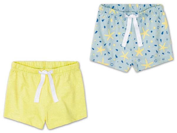 Kleinkinder Shorts, 2 Stück