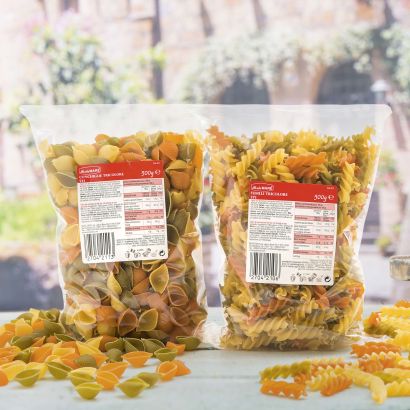Pasta tricolore