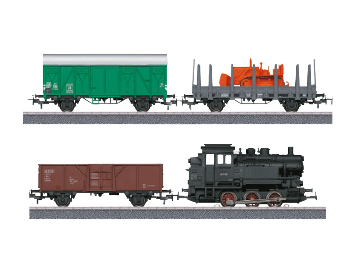Freight Train Model Railroad Starter Set