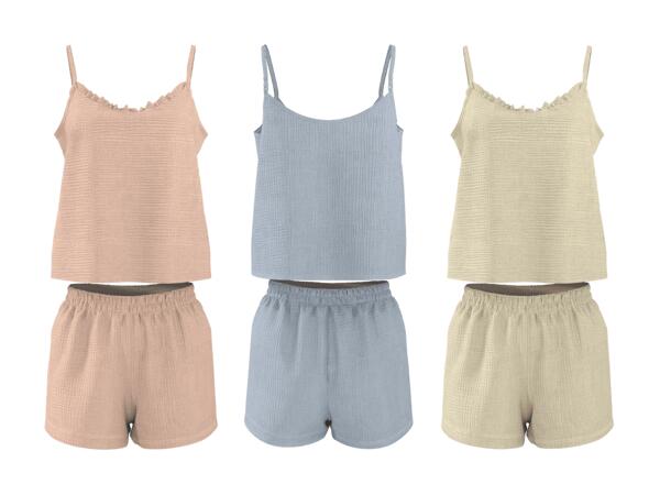 Pyjama en mousseline, 2 pièces