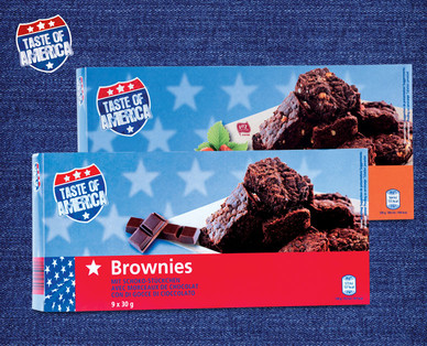 TASTE OF AMERICA Brownies