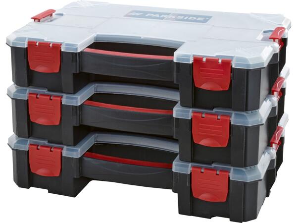 Parkside Interlocking Organiser - 3 Piece Set