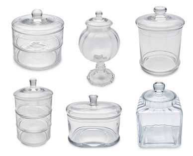 Glass Bon Bon Jar