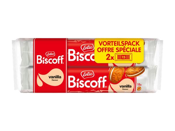 Biscuits fourrés Biscoff Lotus, pack de 2