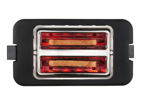 Black 2-Slice Toaster