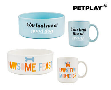 Pet Bowl and Owner Mug Gift Set