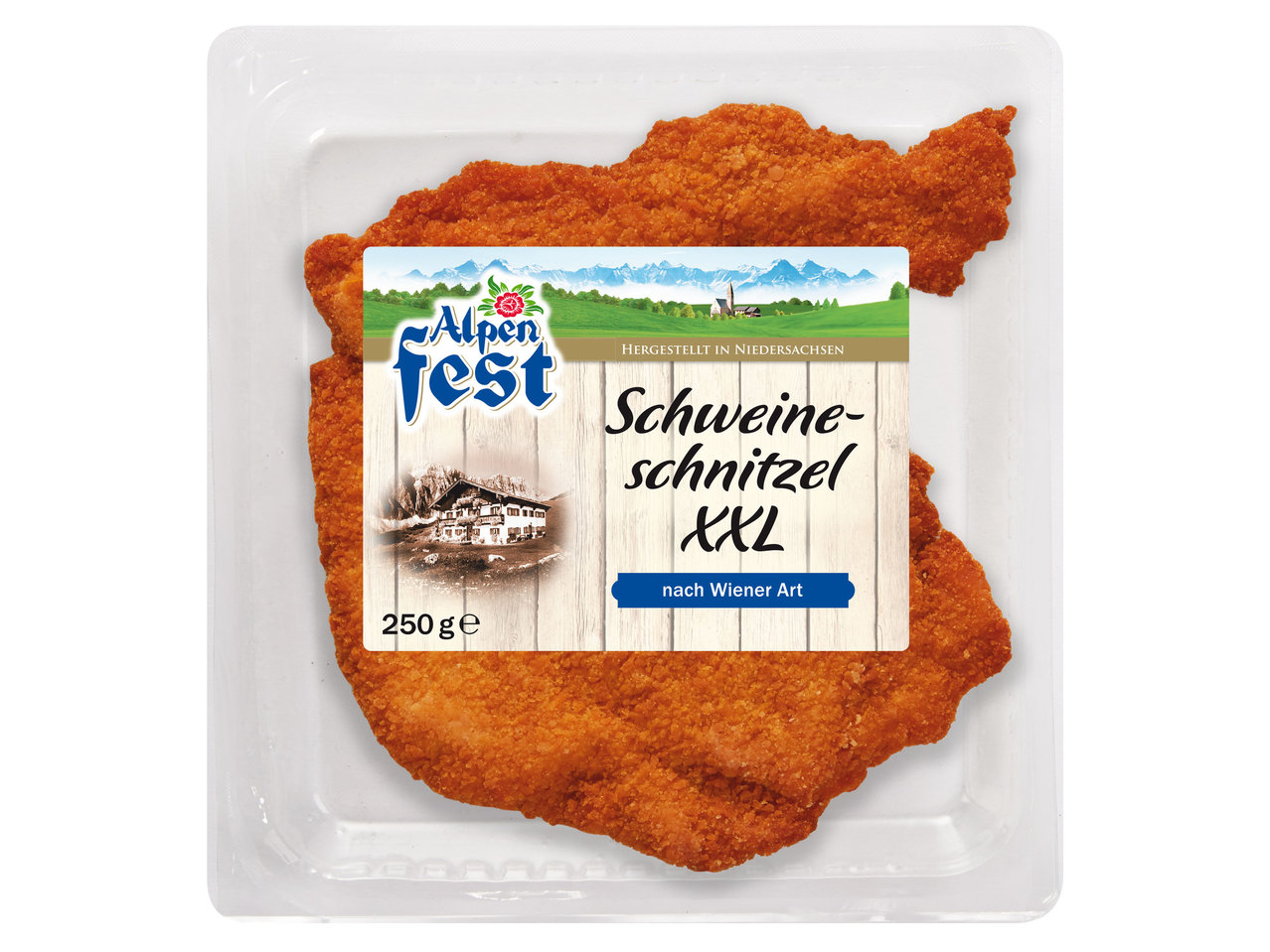 ALPENFEST Schweine- oder Hendl-Schnitzel