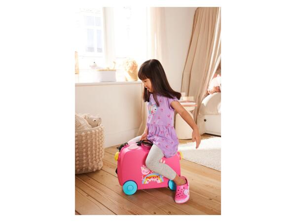 Kids' Ride-On Suitcase, 18L "Peppa Pig"