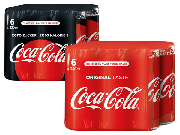 Coca Cola oder Coca Cola Zero