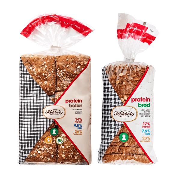 Proteinboller eller -brød