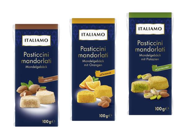Tendres biscuits aux amandes de Sicile