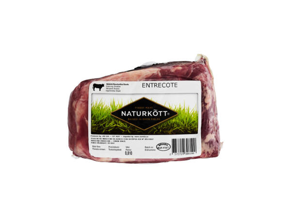 Naturkött färsk entrecôte