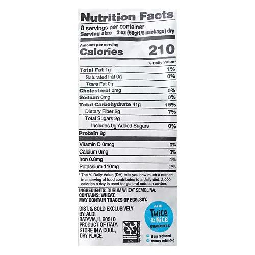 Fusilloni Bronze Cut Artisanal Pasta, 16 oz