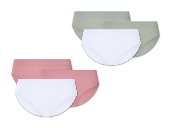 Damen Ripp-Slip, 3 Stück