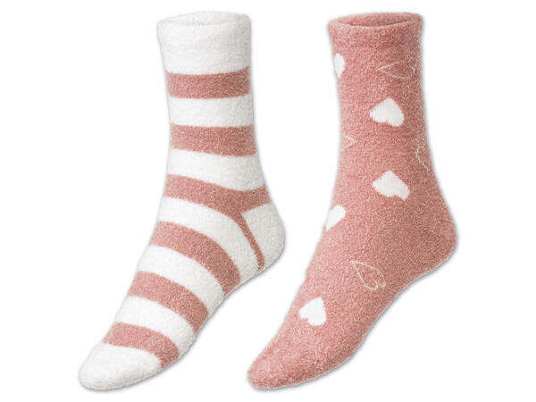 Damen Kuschelsocken, 2 Paar