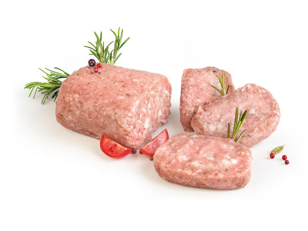 Turkey Polpettone with Speck and Cheese