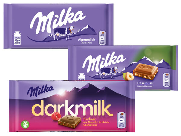 Milka Tafelschokolade