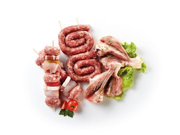 Mixed Grill with Chicken and Pork