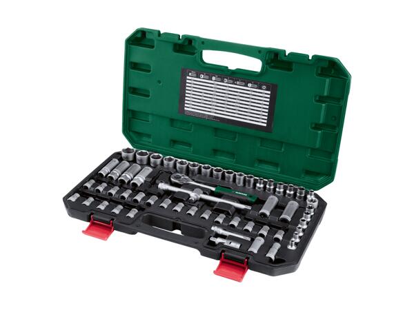 Assortiment de douilles et d'embouts, 65 pièces