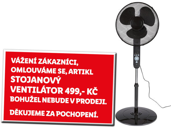 STOJANOVÝ VENTILÁTOR