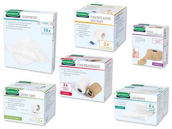 Binden-/Bandagen-Sortiment