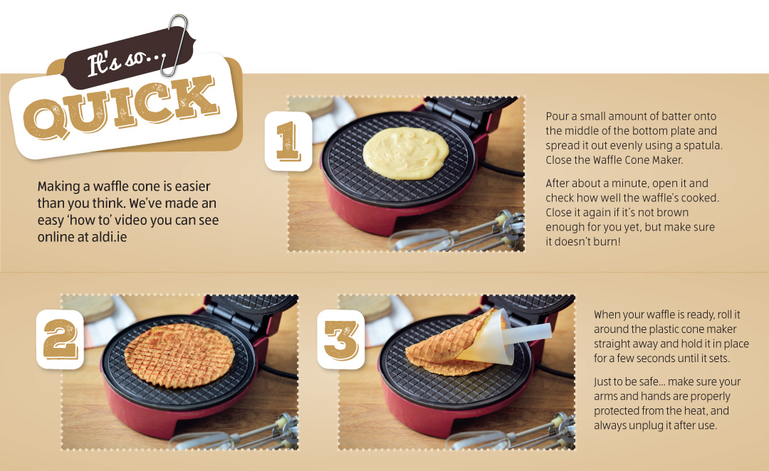 Waffle Cone Maker