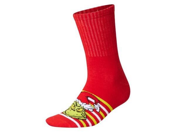 Dámské / Pánské ponožky Grinch, 3 páry