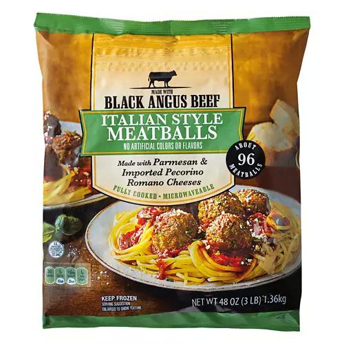 Premium Black Angus Italian Style Meatballs, 3 lb