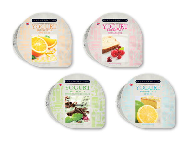 Engelsk frugtyoghurt
