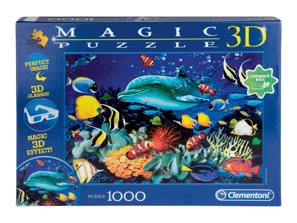 3D or Fluorescent Puzzle