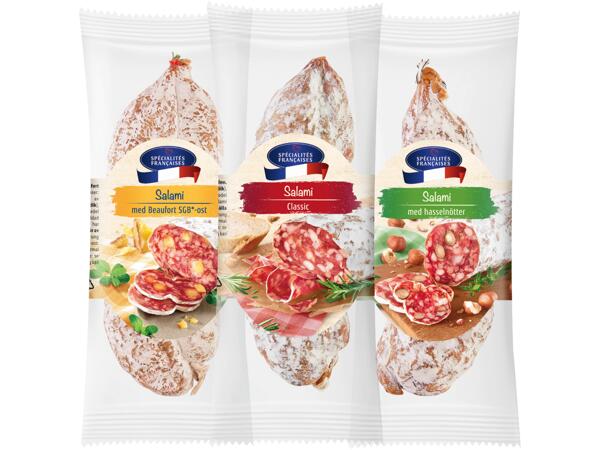 Lufttorkad salami