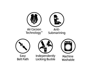Infasecure Convertible Booster Seat