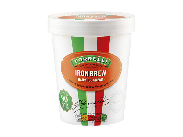 Porrelli Iron Brew Ice Cream