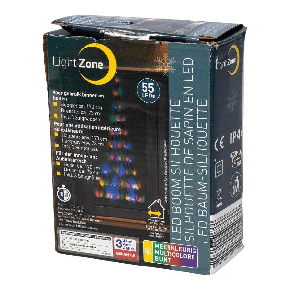 LIGHT ZONE(R) 				Ledboomsilhouet