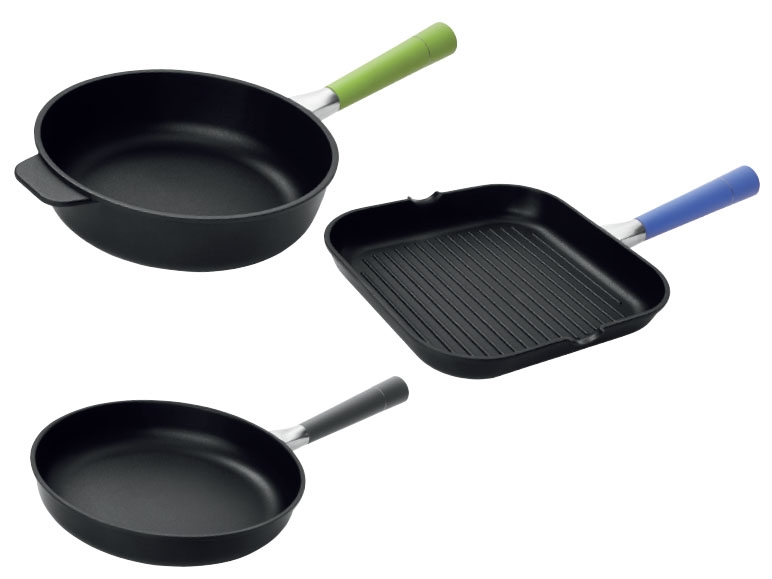 ERNESTO Cast Aluminium Braising, Grill or Frying Pan