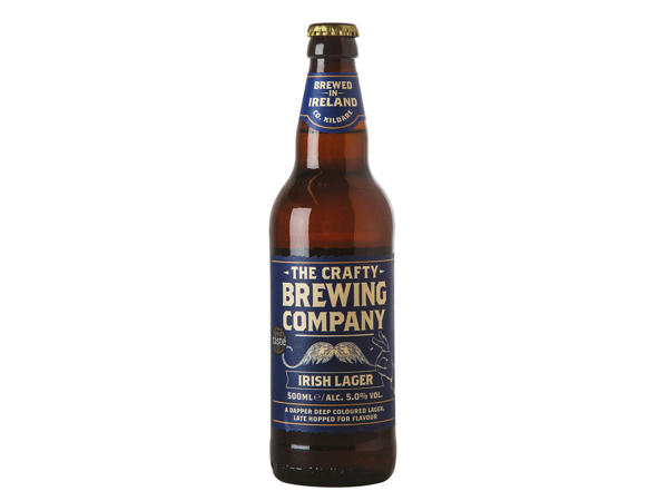 THE CRAFTY BREWING COMPANY Irish Lager