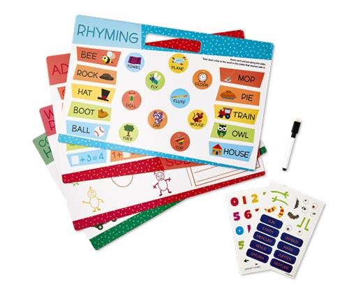 The Clever Factory
4-Pack Write and Wipe Learning Boards