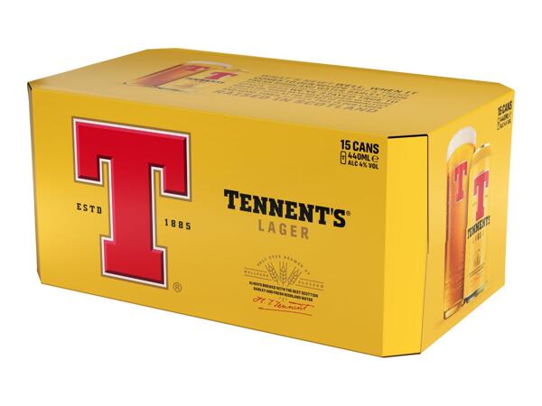 Tennent's Lager 4% Vol