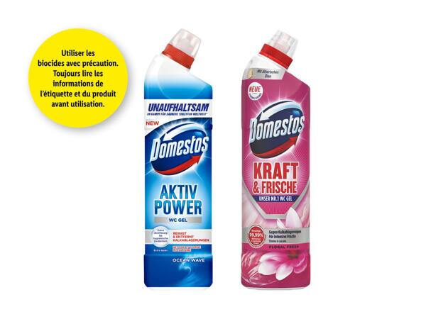 Gel nettoyant WC Power Domestos