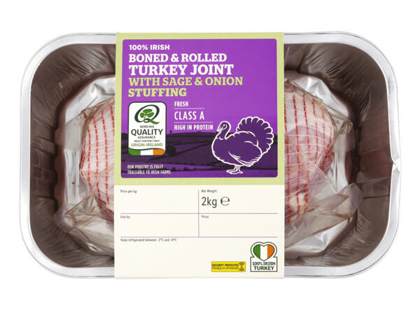Boned & Rolled Stuffed Turkey Joint