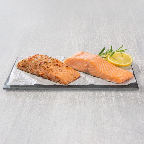 GOLDEN SEAFOOD(R) 				Lachs Bellevue