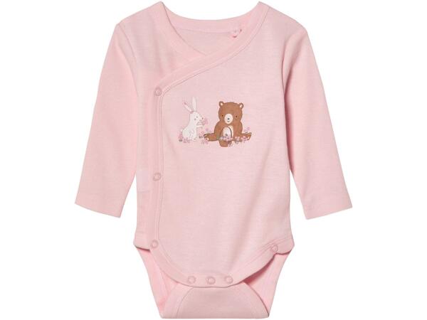 Baby Wrap-Over Bodysuit