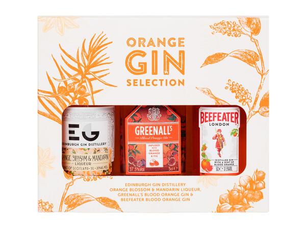 Orange Gin Selection Gift Pack 37.5%