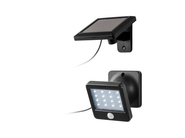 LED-strålkastare med solcell
