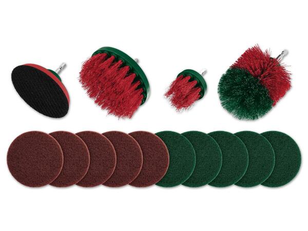 Bürstenaufsatz-Set, 14-teilig