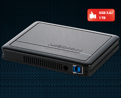 Disco rigido esterno da 1 TB MEDION(R)