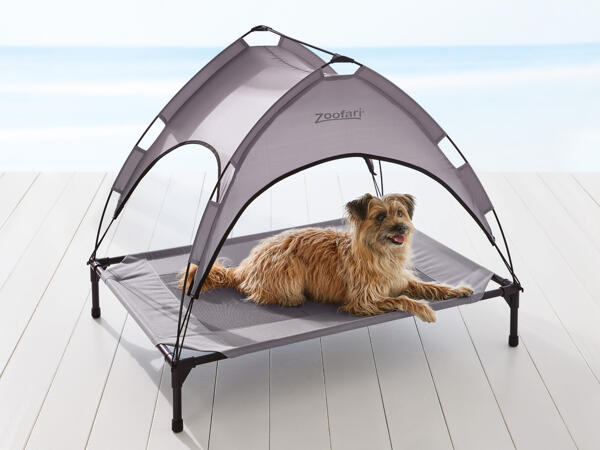 ZOOFARI(R) Hundeseng med soltag